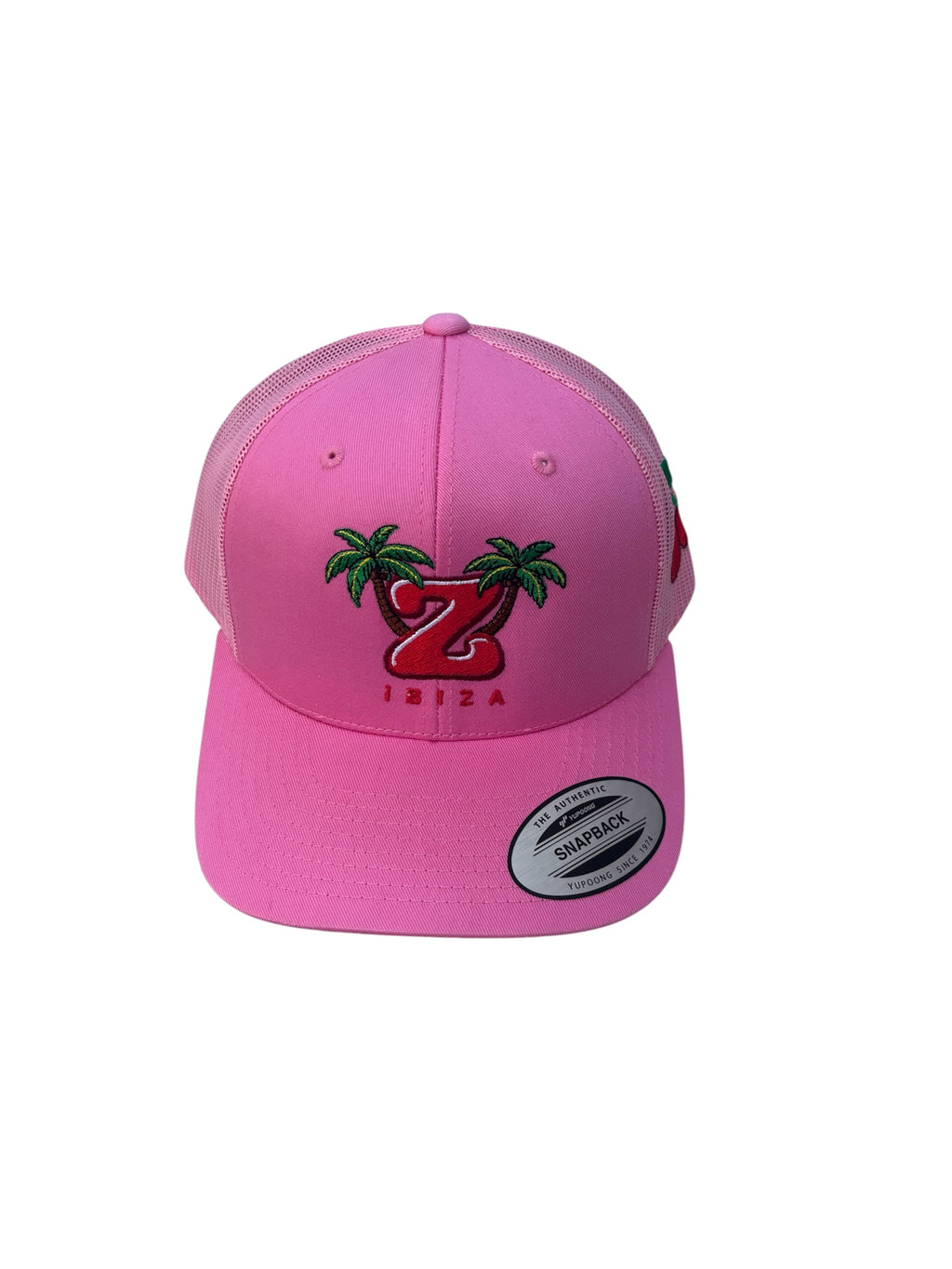Pink ‘Z’ Ibiza cap🍒