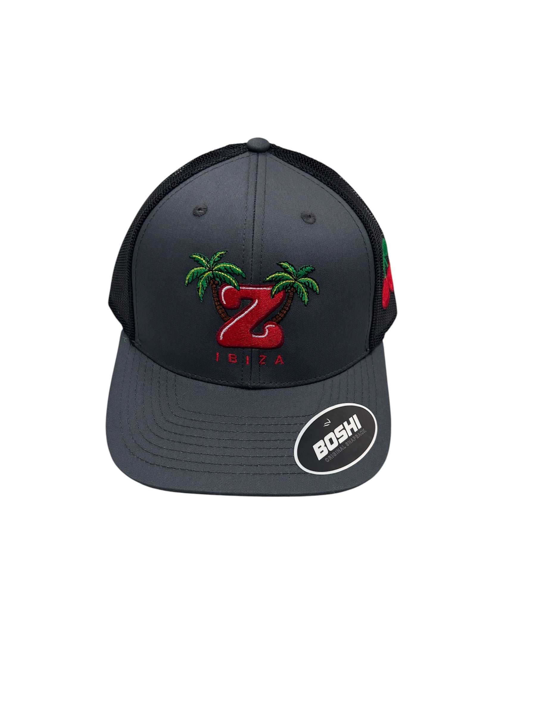 Grey & black ‘Z’ Ibiza cap🍒