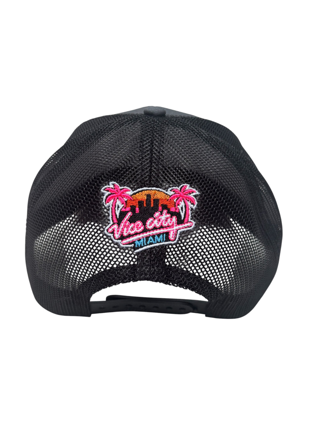 Grey & black Miami Vice City cap🌅