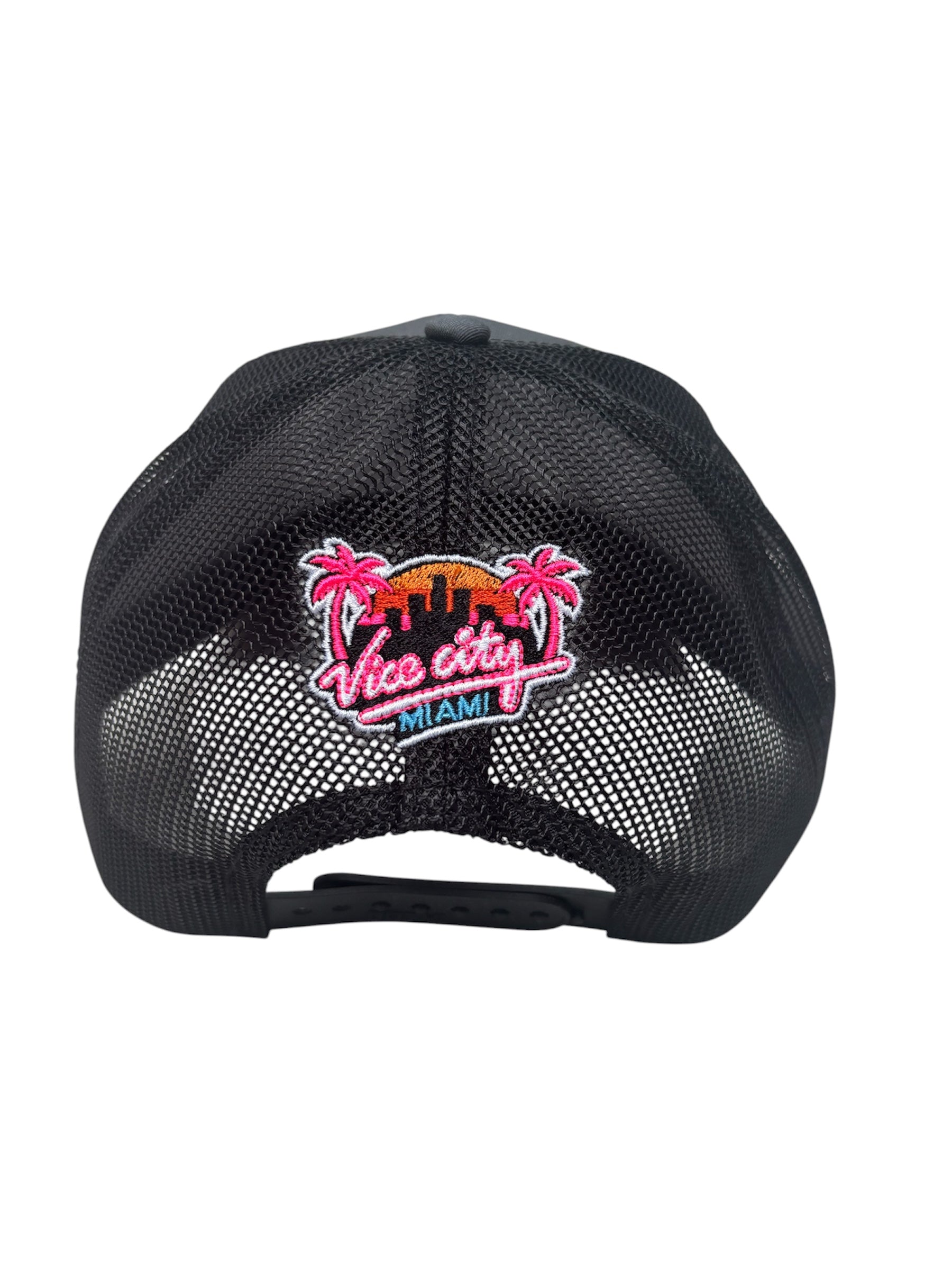 Grey & black Miami Vice City cap🌅