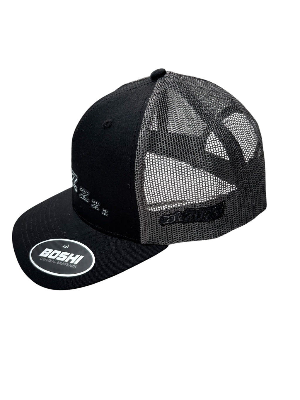 Black & grey Zzz cap