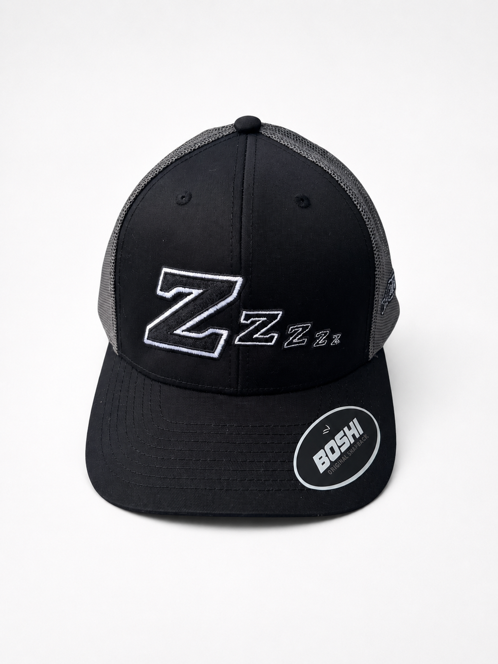 Black & grey Zzz cap